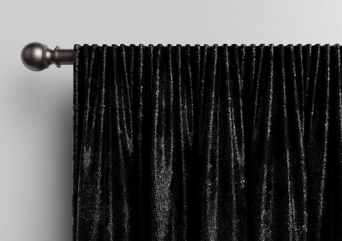Cyrus Crushed Velvet, Twilight - Made to Measure Curtains - Image 9